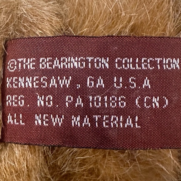 IZZY A. REINDEER*Bearington 9” Stuff Teddy Bear New Rare Christmas*DEER Plush - Picture 8 of 9